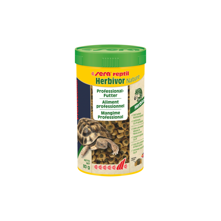 Sera reptil Professional Herbivor Nature 250 ml (80 g)